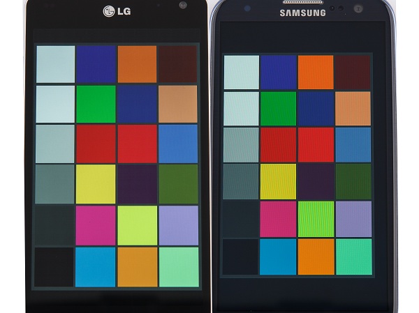 So sánh màn hình LG Optimus G và Samsung Galaxy S III 2