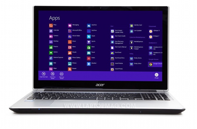 Aspire V5 - Laptop màn hình cảm ứng giá rẻ 7