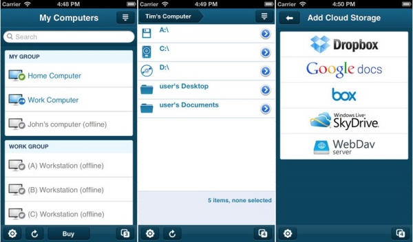 C&aacute;c ứng dụng gi&uacute;p điều khiển laptop từ smartphone (tiếp theo) 1