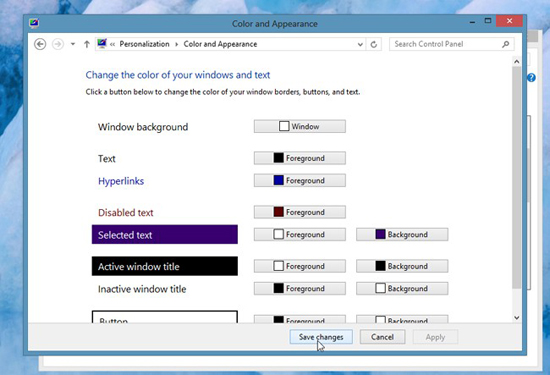 Mang hiệu ứng Aero trở lại trên Windows 8 14