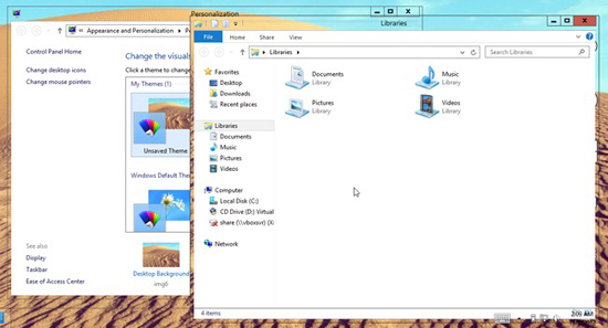 Mang hiệu ứng Aero trở lại trên Windows 8 15