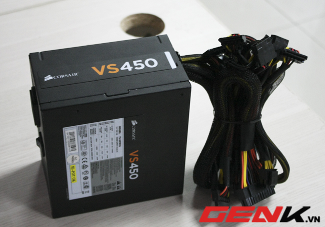 Đính chính nghi vấn chất lượng nguồn Corsair VS450 2