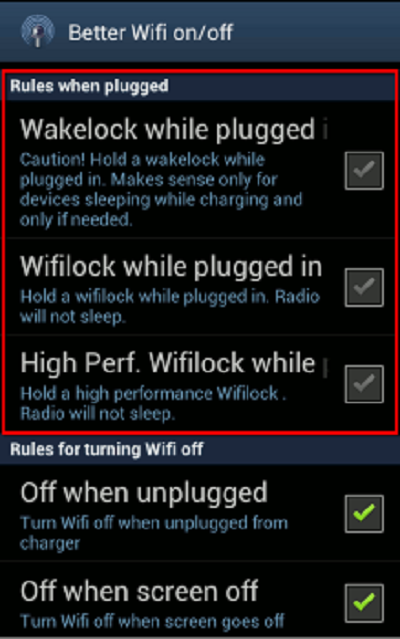 Tự động tắt Wi-Fi khi không dùng đến trên Android 5
