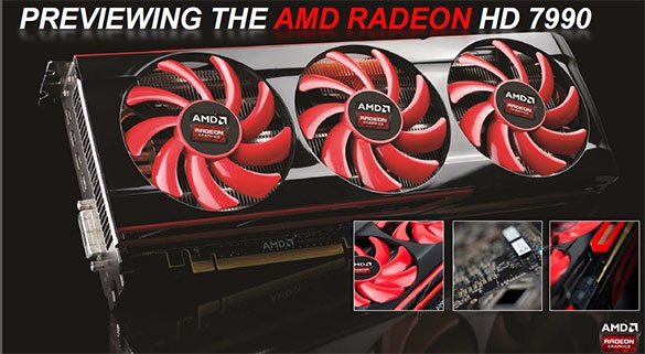 Card đồ họa Radeon 7990 của AMD cạnh tranh GTX Titan 4