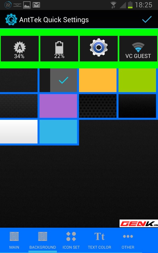 AntTek Quick Settings: trang Settings tuyệt vời cho Android 7