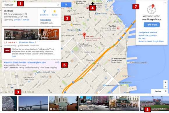 Google Maps trên web sắp được thiết kế lại 1