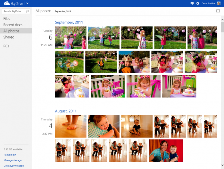 Microsoft bổ sung chế độ xem ảnh trên SkyDrive, cải thiện thời gian tải ảnh 1