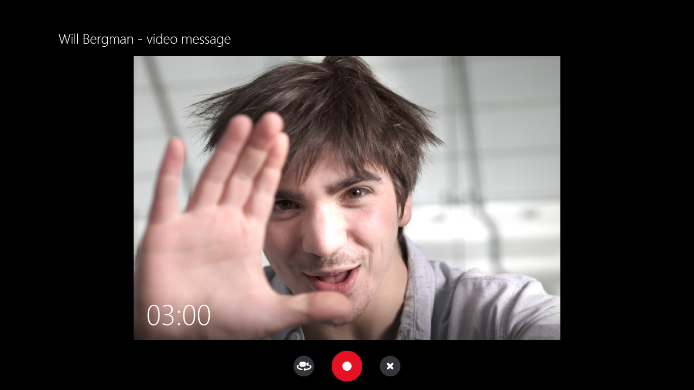 Skype cho Windows 8 đã có thể nhắn tin video 1