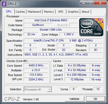 Đánh giá chi tiết Intel Core i7-990X: Ông vua vi xử lý