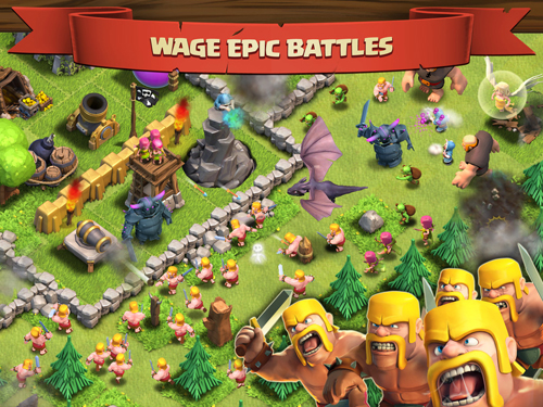 game-mobile-clash-of-clans-lien-minh-noi-day