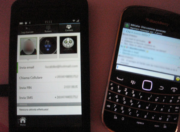 Rò Rỉ Hình ảnh Mới Của Hệ điều Hành Blackberry 10