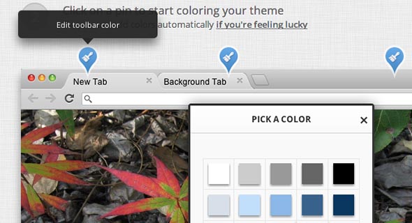 Tự tạo theme ri&ecirc;ng cho Google Chrome  2