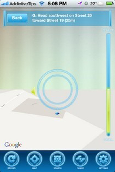 Trải nghiệm bản đồ thực tế tr&ecirc;n iPhone với ứng dụng AR-MAPS 2