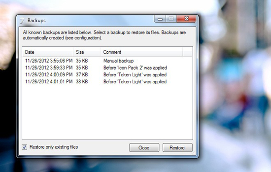T&ugrave;y biến c&aacute;c icon trong Windows với 7Conifier  3