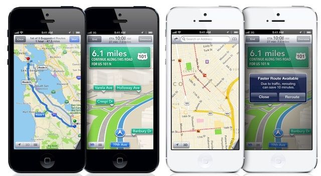 Apple quyết t&acirc;m diệt tận gốc Google Maps 1