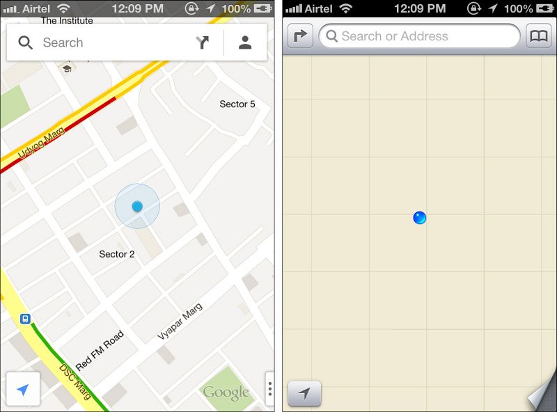 Google Maps: Bản đồ tốt nhất tr&ecirc;n iOS 6 3