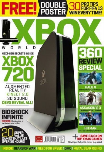[Tin đồn] Xbox 720 sẽ dùng chip 4 nhân, 8GB RAM, ổ đĩa Blu-ray và Kinect 2 2