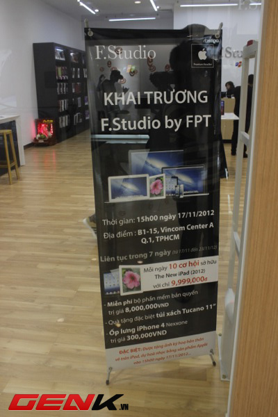 FPT mở cửa h&agrave;ng F.Studio tại Vincom Center A 3