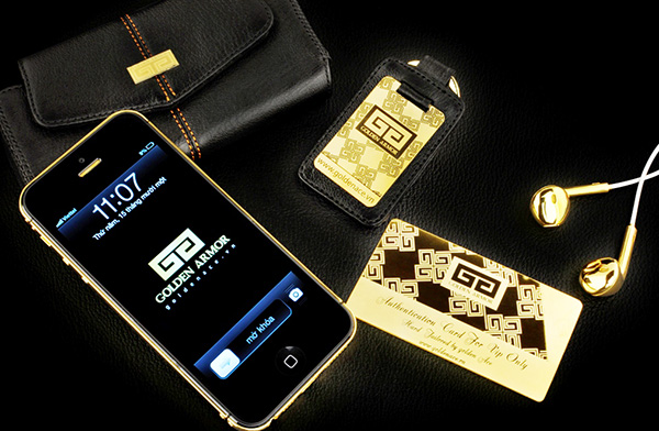 Golden Ace giới thiệu bộ vỏ bằng vàng cho iPhone 5 1