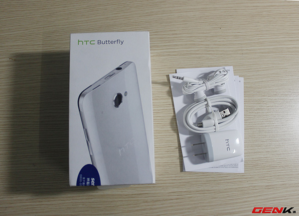Cận cảnh HTC Butterfly tại Việt Nam 5