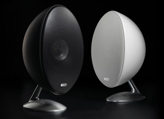 Độc đáo loa hình trứng KEF E305 2