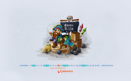 [Wallpaper] Bộ ảnh nền tháng 11 từ SmashingMagazine 6