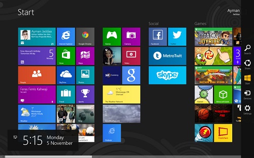 Thiết lập nhiều màn hình trên Windows 8 2