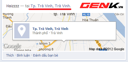 Thay thế Bing Maps bằng Google Maps trên Facebook 3