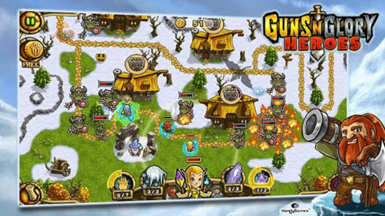  Guns'n'Glory Heroes: Tower Defense phong cách mới 2