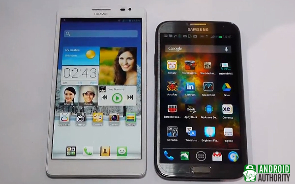 Đại chiến phablet: Ascend Mate vs Galaxy Note II 8