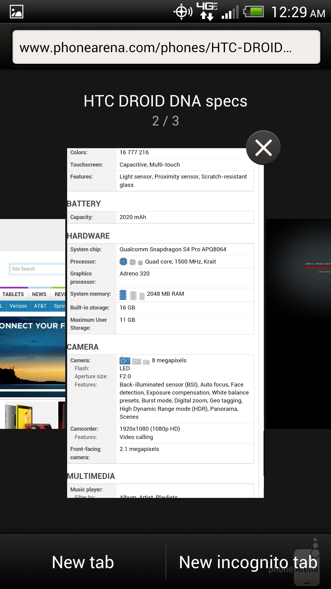 LG Nexus 4 vs HTC DROID DNA: HTC chứng minh "đẳng cấp" 40