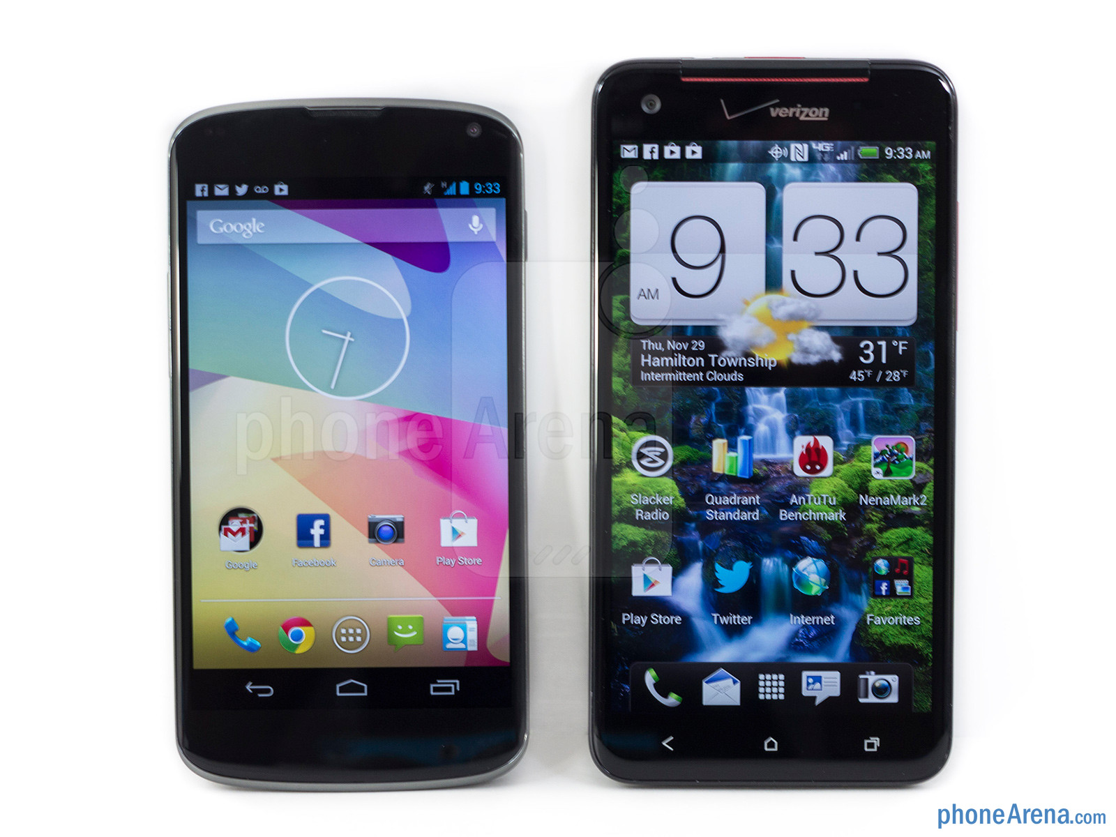LG Nexus 4 vs HTC DROID DNA: HTC chứng minh "đẳng cấp" 3