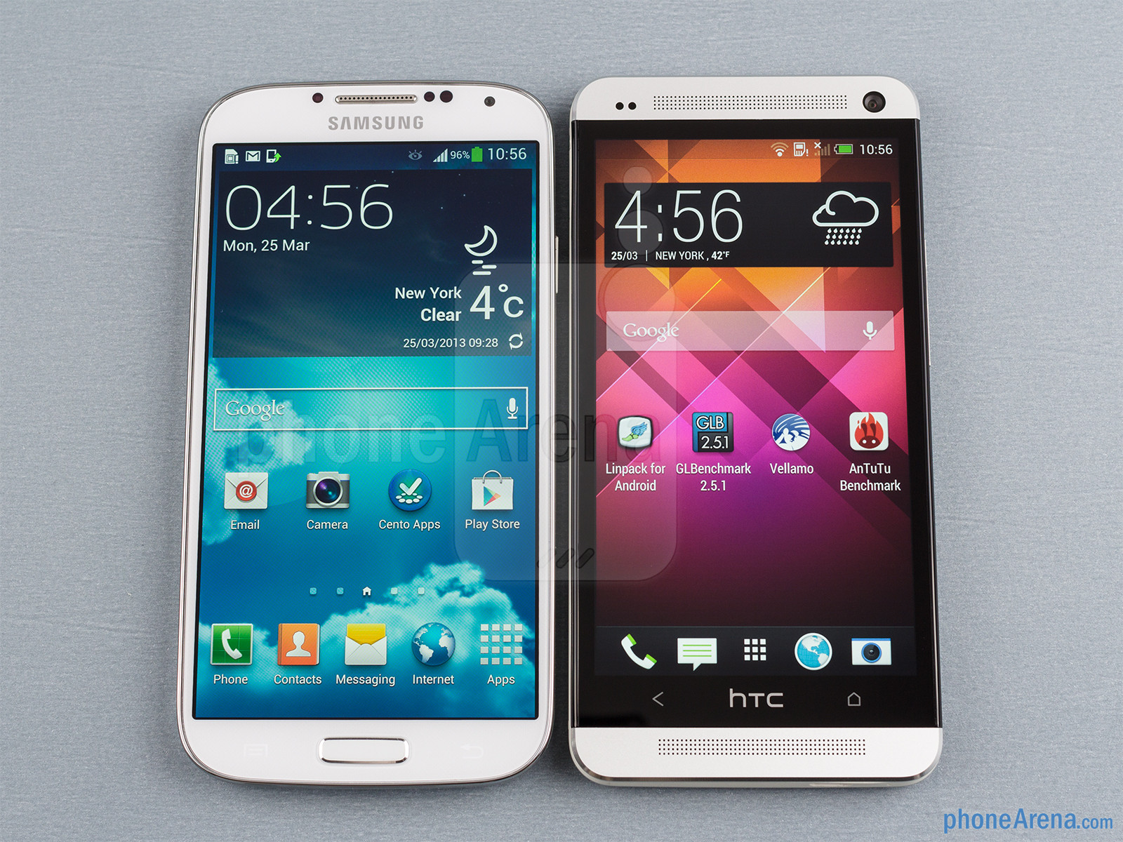 Galaxy S4 vs HTC One: So kè quyết liệt 1