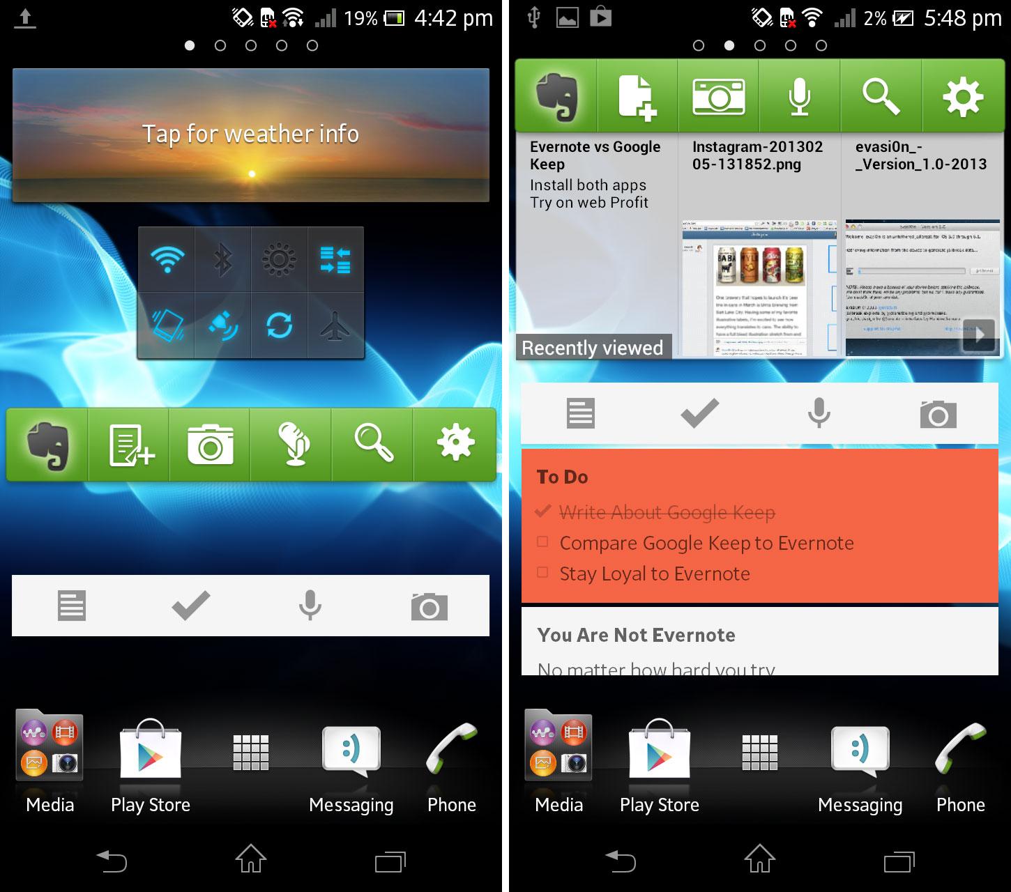Google Keep vs Evernote: Đi tìm ứng dụng ghi chú tốt nhất trên Android 5