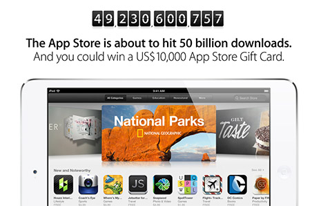 Apple trao thưởng 10.000 USD kỷ niệm App Store đạt 50 tỷ lượt tải về 1