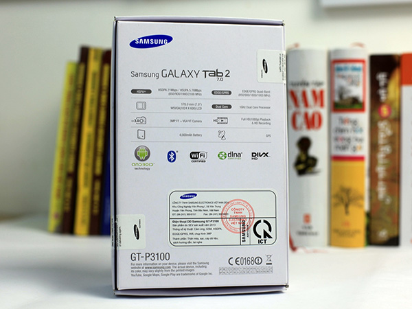 Mở hộp Samsung Galaxy Tab 2 7.0 phiên bản LaFleur 3