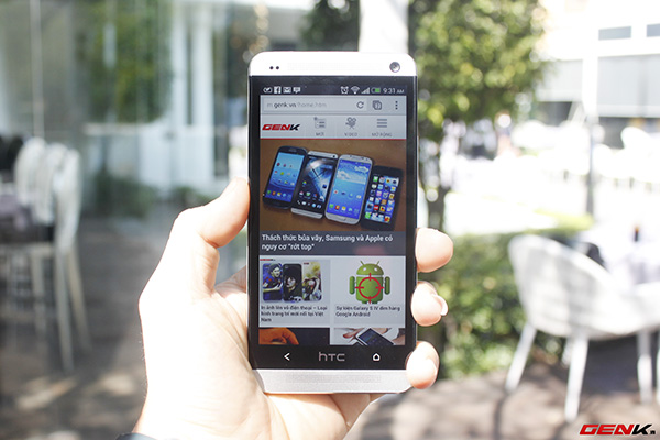HTC One được cập nhật phần mềm tăng chất lượng camera Ultrapixel 2