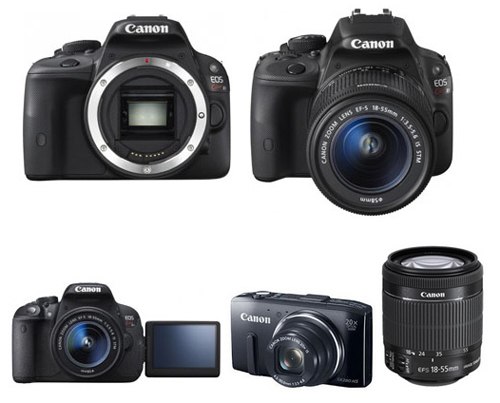 Canon ra mắt 100D, 700D và một số dòng PnS 1