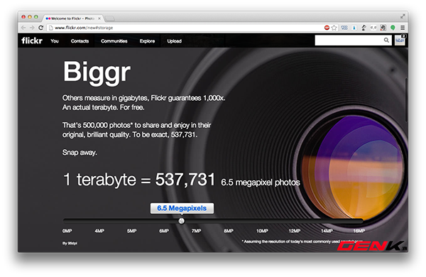 Flickr cập nhật giao diện mới, miễn phí 1 TB dữ liệu cho người dùng 5
