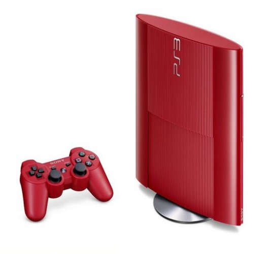 PlayStation 3 Super-Slim bản giới hạn màu đỏ và xanh dương sắp bán ra tại Anh 2