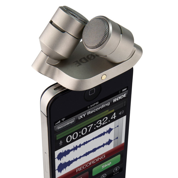 Stereo microphone Rode iXY: Thiết bị ghi âm HD chuyên nghiệp cho iPhone / iPad 3