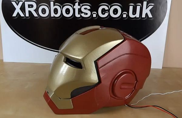 Độc đáo với mũ tự động phong cách Iron Man 1