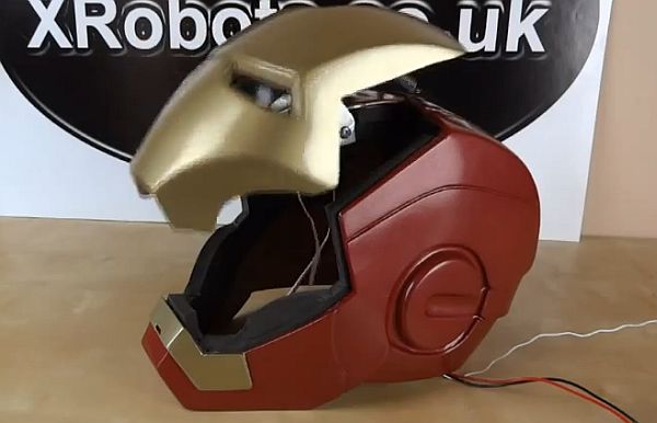 Độc đáo với mũ tự động phong cách Iron Man 2