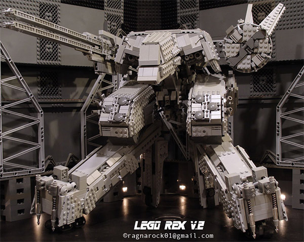 Độc đáo bộ Lego Metal Gear Rex có giá gần 1000 USD 1