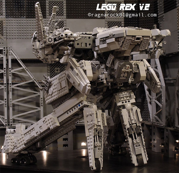 Độc đáo bộ Lego Metal Gear Rex có giá gần 1000 USD 2