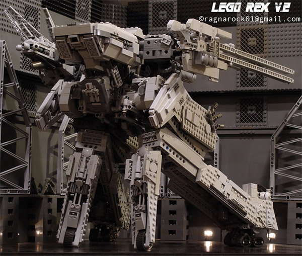 Độc đáo bộ Lego Metal Gear Rex có giá gần 1000 USD 3