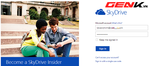 Truy cập dữ liệu từ xa th&ocirc;ng qua SkyDrive Fetch 3