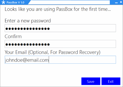 Quản lý mật khẩu trên Windows với PassBox 1