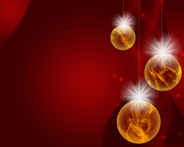 [Photoshop] Tạo hình nền Giáng sinh bắt mắt với các quả bóng trang trí 32