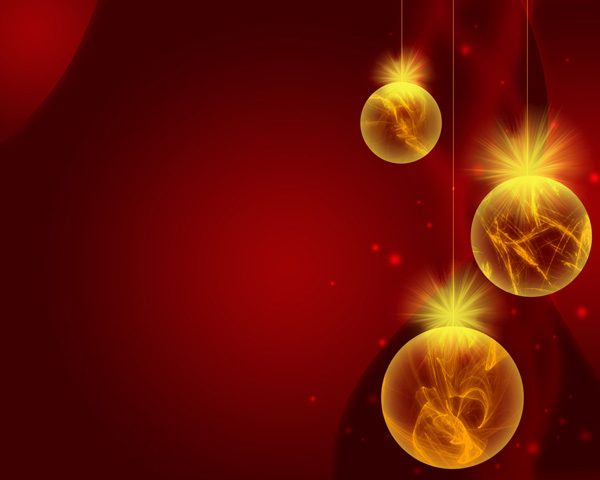 [Photoshop] Tạo hình nền Giáng sinh bắt mắt với các quả bóng trang trí 34